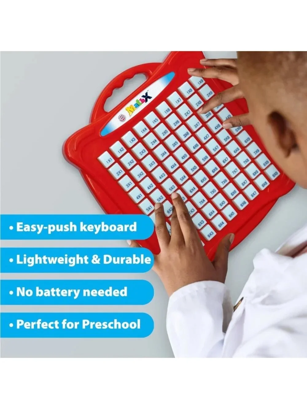 Multiplication Machine Game for Kids 3+, Montessori Math Learning Toy